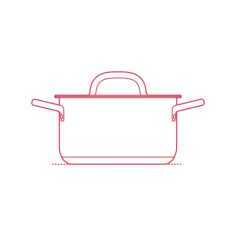 Objects Cooking Pots Ikea 365 Pot 3 Qt Silhouette Cutting Svg Files, Free Vectors File